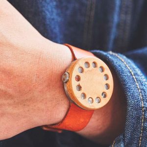 Smart watches wood edition